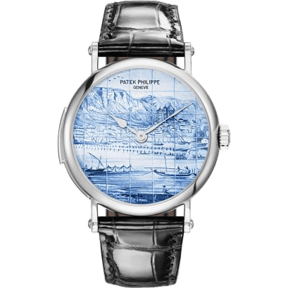 Tourbillon Minute Repeater 5538 White Gold / Old Views of Geneva