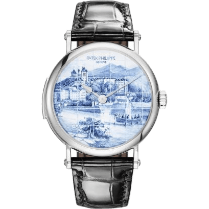 Tourbillon Minute Repeater 5538 White Gold / Old Views of Geneva