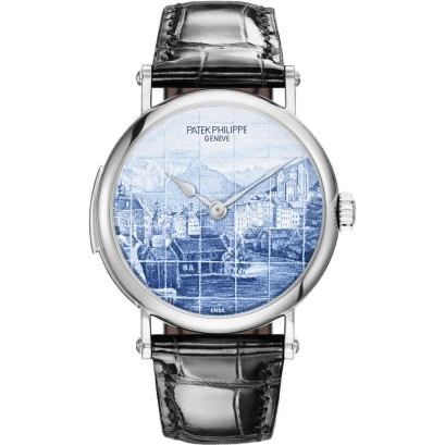 Tourbillon Minute Repeater 5538 White Gold / Old Views of Geneva