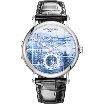 Tourbillon Minute Repeater 5539 White Gold / Old Views of Geneva