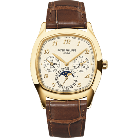Perpetual Calendar 5940J Yellow Gold / Silver