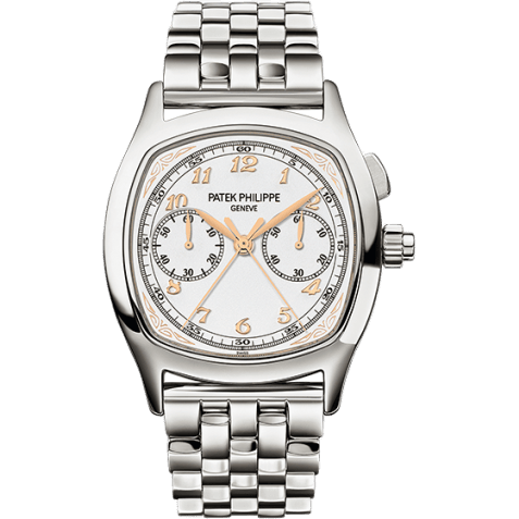 Split-Seconds Chronograph 5950 Stainless Steel / Silver / Bracelet