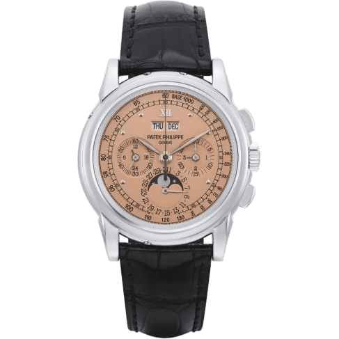 Perpetual Calendar Chronograph 5970 Platinum / Pink