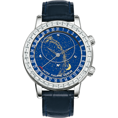 Celestial 6104 White Gold / Blue