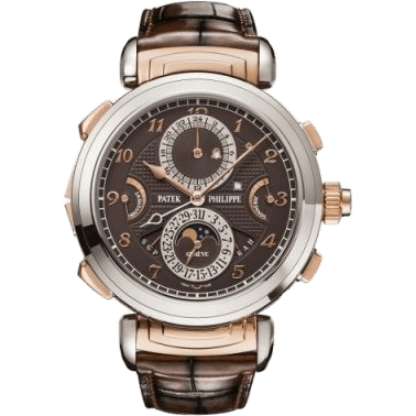 Grandmaster Chime 6300 Rose Gold - White Gold / Brown