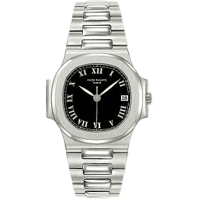 Nautilus 3800 Stainless Steel / Black - Roman