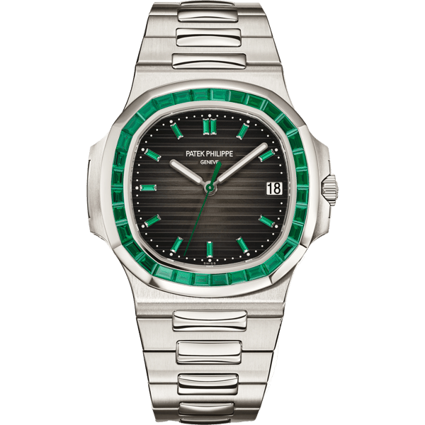 Nautilus 5711 Platinum - Emerald / Grey