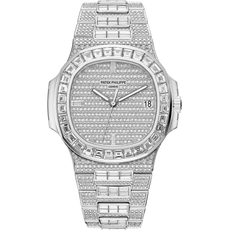 Nautilus 5719 White Gold / Diamonds