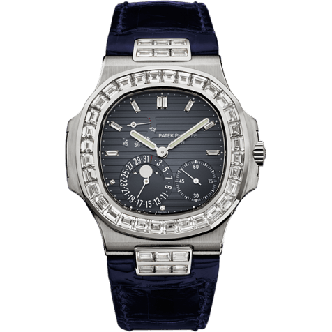 Nautilus 5724 White Gold / Blue