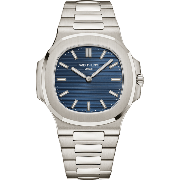 Nautilus 50th Anniversary 5810 White Gold / Blue