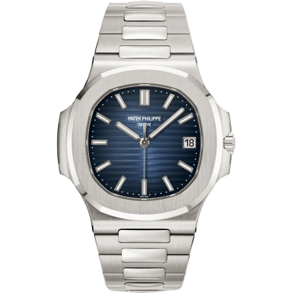 Nautilus 5811 White Gold / Blue
