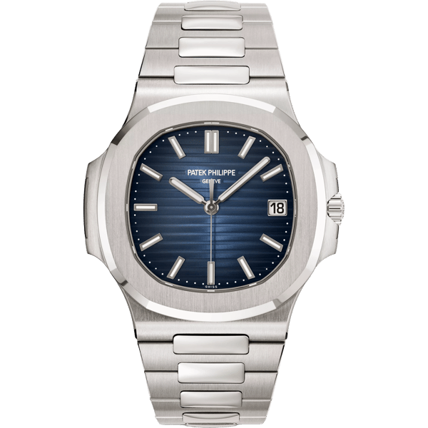 Nautilus 5811 White Gold / Blue