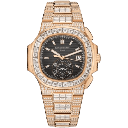 Nautilus 5980 Rose Gold - Diamond / Black