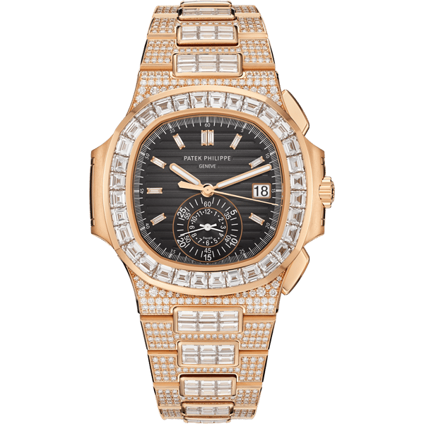 Nautilus 5980 Rose Gold - Diamond / Black