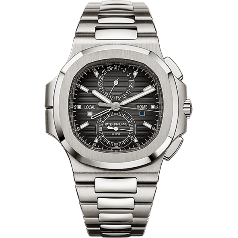 Nautilus Travel Time Stainless Steel / Black