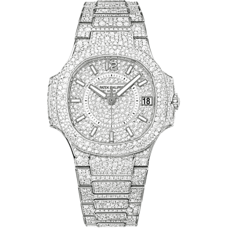 Nautilus 7021 White Gold / Diamond