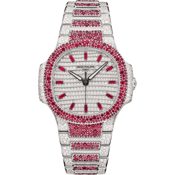 Nautilus 7118 Haute Joaillerie White Gold - Ruby
