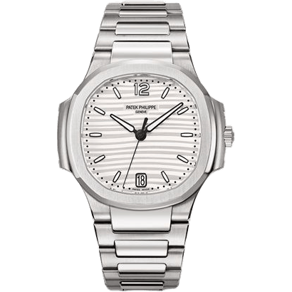 Nautilus 7118 Stainless Steel / White
