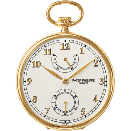 Pocket Watch Lepine Power Reserve Yellow Gold / White