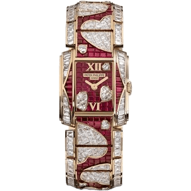 Twenty~4 4909/103 Rose Gold / Rubies