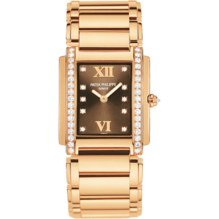 Twenty~4 4910 Rose Gold / Brown
