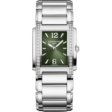 Twenty~4 Manchette Stainless Steel / Green