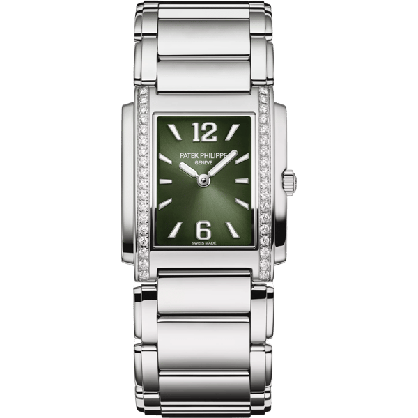 Twenty~4 Manchette Stainless Steel / Green