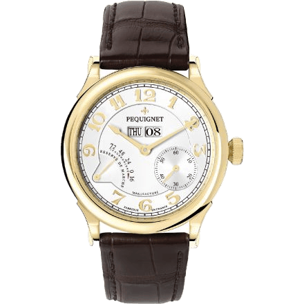 Paris Royal Yellow Gold / Brown Strap