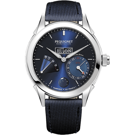 Rue Royale GMT Stainless Blue / Fabric