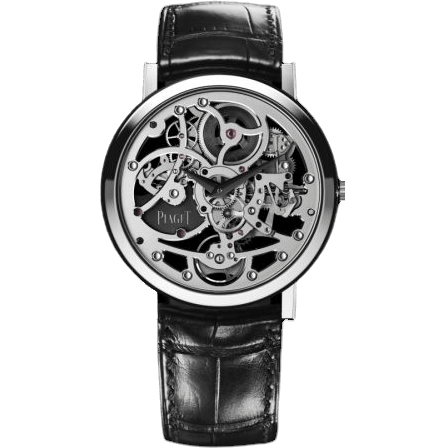 Altiplano Skeleton White Gold