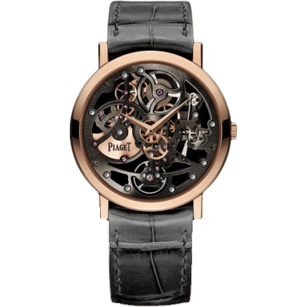 Altiplano Skeleton Pink Gold