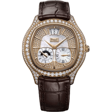 Emperador Coussin Dual Time Zone Pink Gold Diamond