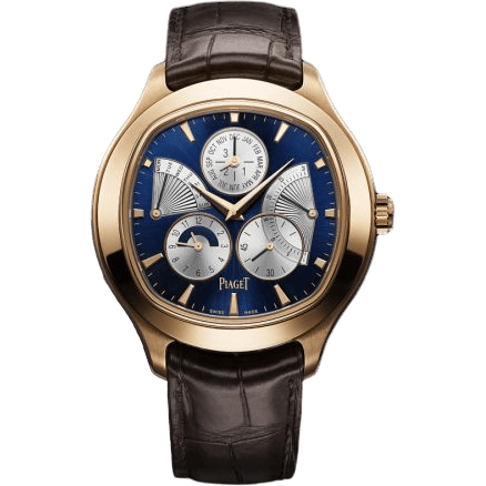 Emperador Coussin Perpetual Calendar Pink Gold