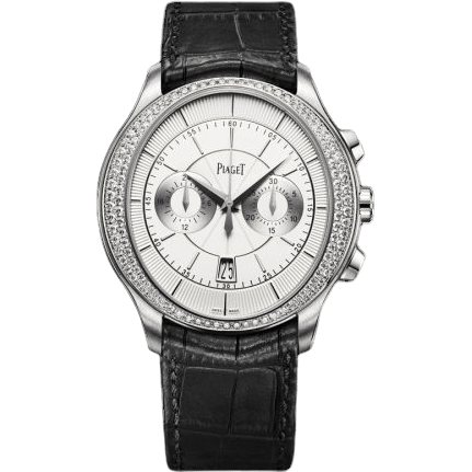 Gouverneur Chronograph White Gold Diamond