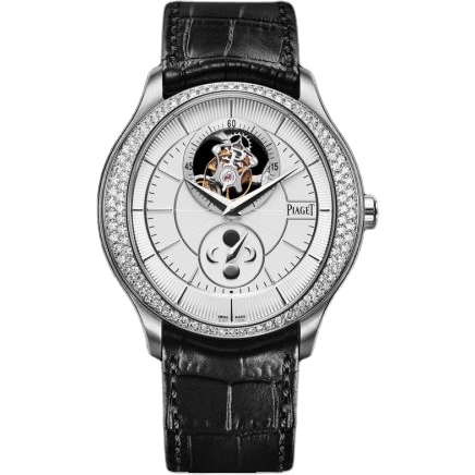 Gouverneur Tourbillon Moonphase White Gold Diamond