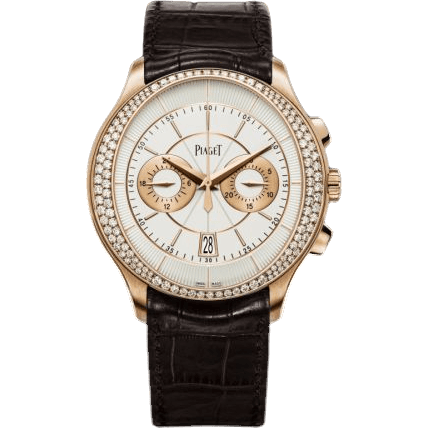 Gouverneur Chronograph Pink Gold Diamond