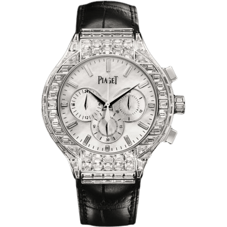 Polo 44 Chronograph White Gold Diamond