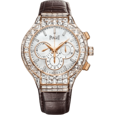 Polo 44 Chronograph Pink Gold Diamond