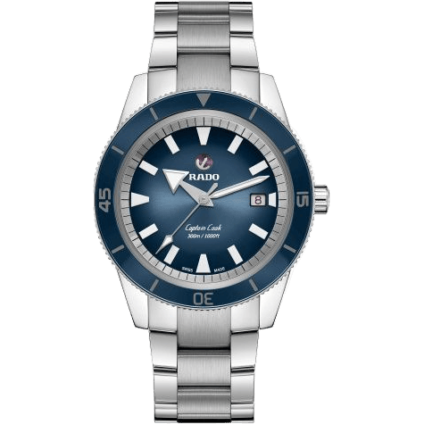 HyperChrome Captain Cook 42 Stainless Steel / Blue / Bracelet