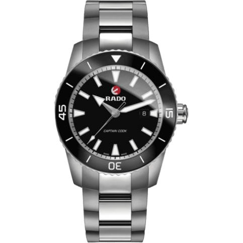 HyperChrome Captain Cook 45 Titanium / Black / Bracelet