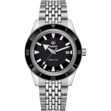 HyperChrome Captain Cook 42 Stainless Steel / Black / Bracelet