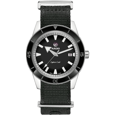 HyperChrome Captain Cook 42 Stainless Steel / Black