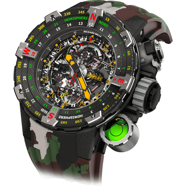 RM 25-01 Manual Winding Tourbillon Chronograph Adventure