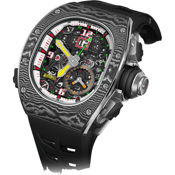 RM 62-01 Manual Winding Tourbillon vibrating alarm ACJ