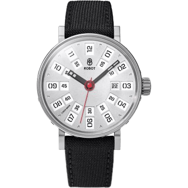 Graphic Analog Silver