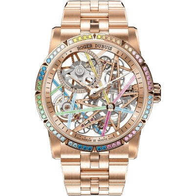 Excalibur Blacklight Rose Gold / Rainbow