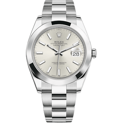 Datejust 41 Stainless Steel Smooth / Oyster / Silver