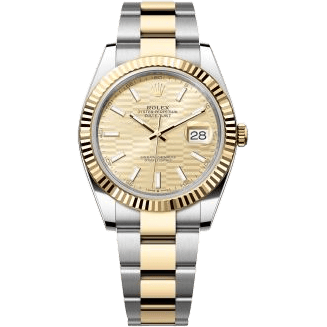Datejust 41 Rolesor Yellow Fluted / Oyster / Champagne - Fluted