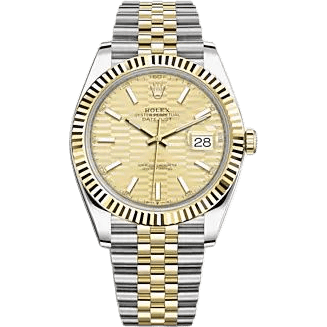 Datejust 41 Rolesor Yellow - Fluted / Jubilee / Champagne - Fluted