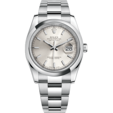 Datejust 36 Stainless Steel Domed / Oyster / Silver